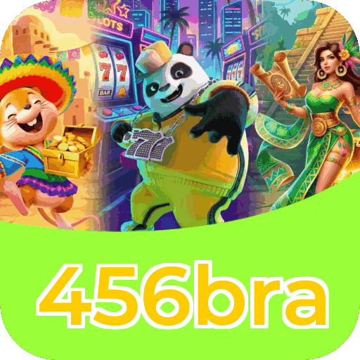 Interface do aplicativo 456bra mostrando jogos disponíveis no iOS e Android